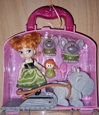 £29.99 • Buy Anna Mini Animator Doll Disney Store Playset, Sven Grand Pabi & Carry Case