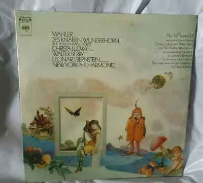 Mahler Des Knaben Wunderforn Leonard Bernstein Ks-7395 Vinyl Record New Sealed • $19.95