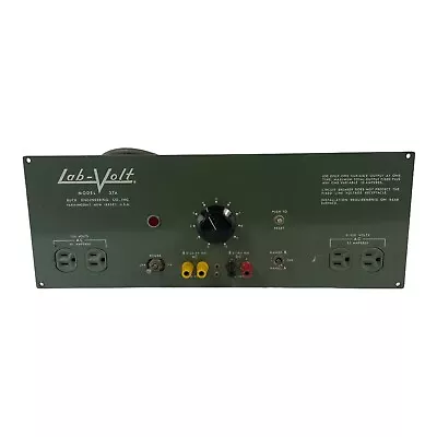 Lab-Volt Model 37A Variable Autotransformer • $149.99