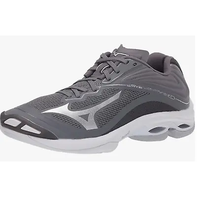 Mizuno Wave Lightning Z6 Womens Volleyball Shoe Grey 8 • $38