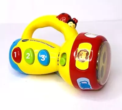 Vtech Spin And Learn Color Flashlight Yellow Toy • $7.99