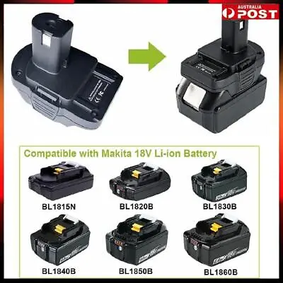 $21.23 • Buy Adapter For Makita BL 18V Li-ion Battery Convert To RYOBI 18V Li-ion Power Tools