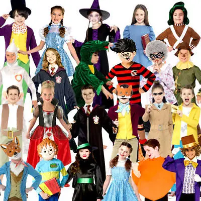 World Book Day Story Characters Kids Fancy Dress Boys Girls Childrens Costumes • £13.94