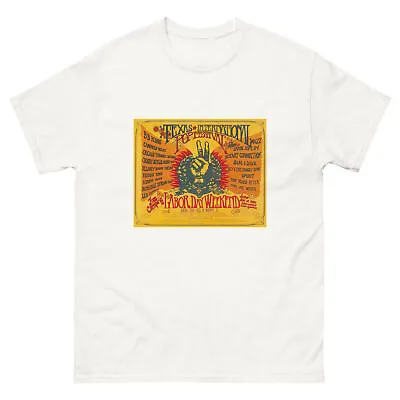 Texas International Pop Festival 1969 Vintage Unisex T-Shirt • $24.99