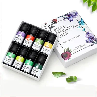 Blends Best Sellers 100% Pure Essential Oil Set 8Pcs Aromatherapy Gift Kit • £11.04