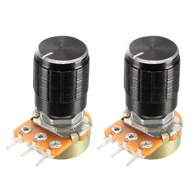 1K 5K 10K 50K 100K Ohm Variable Resistors Rotary Carbon Film Taper Potentiometer • $15.22