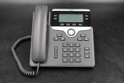 Cisco CP-7841-K9 4-Line VoIP Display IP Phone With Base & Handset TESTED • $15.49