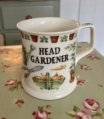 £9.99 • Buy Past Times ~ ‘Head Gardener’ Fine Bone China 1/2 Pint Tea Coffee Mug ~  BNWOB