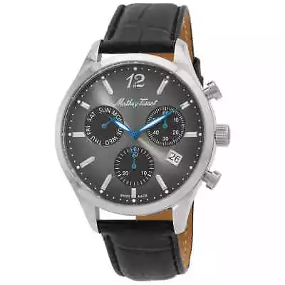 Mathey-Tissot Urban Chrono Chronograph Quartz Black Dial Men's Watch H411CHALN • $146.98