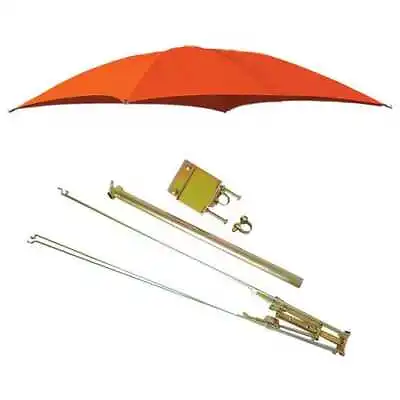 $146.99 • Buy Tractor Umbrella Assy For ROPS Mounts 54  10 Oz. Duck Canvas - Orange