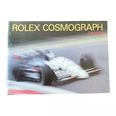 Authentic Vintage 1995 Rolex Cosmograph Daytona Instruction Manual Booklet • $500