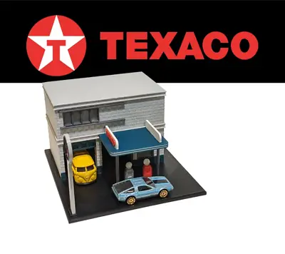 Texaco Gas Station From Back To The Future - 1:64 Scale • $69.99