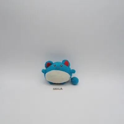 Marill Pokemon C0911B Yujin Beanie Plush 3  Stuffed Toy Doll Japan • $9.86