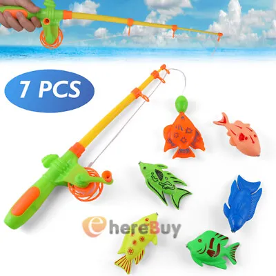 Magnetic Fishing Game Pool Toys For Kids - Bath Outdoor Indoor Carnival Party US • $10.39