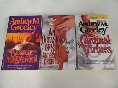 COMPLETE SET Of (3) ANDREW M. GREELEY Catholic Books WORLD OF MAGGIE WARD SERIES • $14.95
