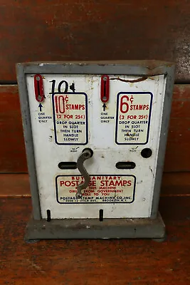 Vintage Double Slot Stamp Vending Machine Brooklyn New York For Parts Or Repair • $124.95