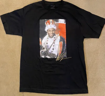 $14.99 • Buy Mike Tyson King Crown And Thrown T-Shirt Size Large