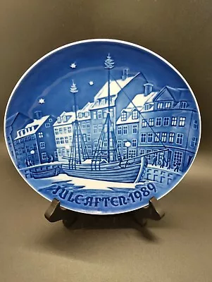 1989 Vintage B&G Copenhagen   Christmas Anchorage  Plate #9089 • $20