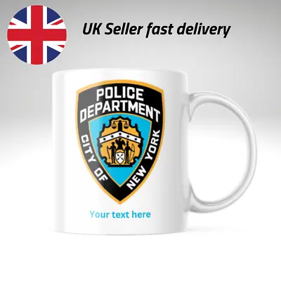 £7.99 • Buy NYPD Police Department - Funny Novelty  Mug And Coaster Set Personalised