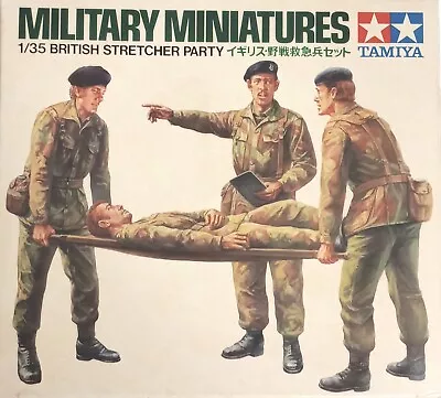 Tamiya 1/35 Military Miniatures. British Stretcher Party (#106) • $12.99