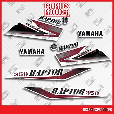 $140 • Buy Yamaha Raptor 350 6 Speed Decals 2009 Model Graphics Kit Stickers Premium Vinyl