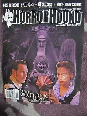 Horror Hound # 85 Uncirculated Conjuring Universe & SAWEscape Room OUT OF PRINT • $12.50