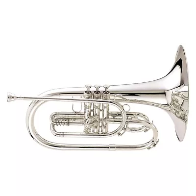 King 1121 Ultimate Series Marching F Mellophone 1121SP Silver 197881021283 OB • $1483.83