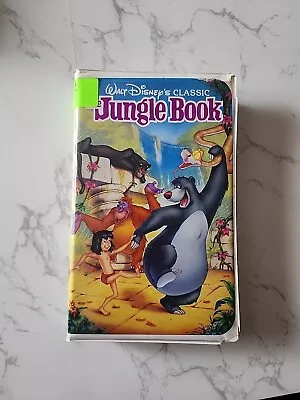 DISNEY BLACK DIAMOND JUNGLE BOOK VHS Tape COMPLETE/TESTED SEE PHOTOS (VHS67) • $127.49