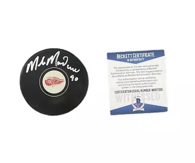 AUTOGRAPHED/SIGNED Authenticated Hockey Puck Mike Modano Detroit Red Wings • $7.50