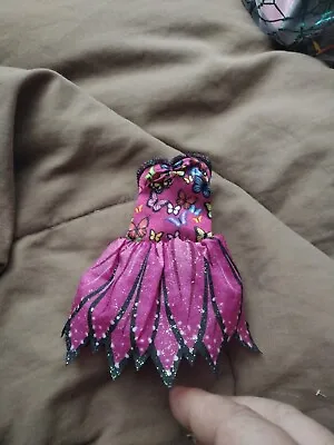 2007 Barbie Mariposa Doll Dress Only Replacement (No Wings) • $9.99