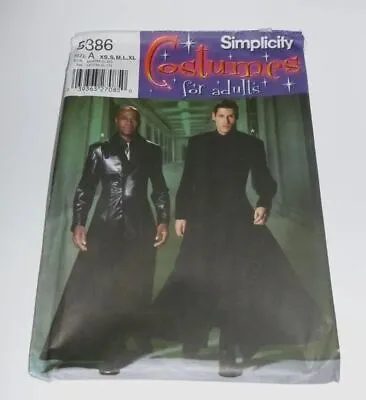 The Matrix Vampire Vamp Neo Morpheus Trench Coat Duster Costume Sewing Pattern • £17.35