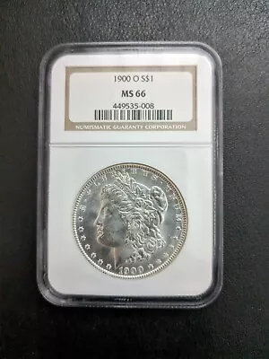 1900-O Morgan Silver Dollar NGC MS66 • $250