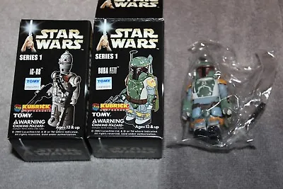 KUBRICK MEDICOM TOY Star Wars Series 1 Bounty Hunters Boba Fett  IG-88 • $33