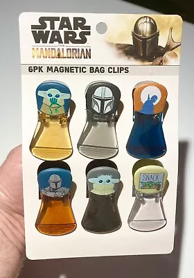 Mandalorian Six Pack Magnetic Bag Clips ￼ • $15