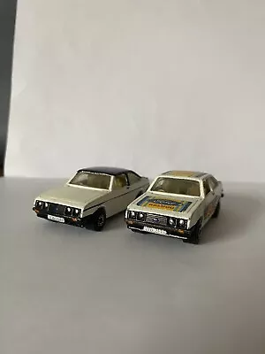 Matchbox No9 Ford Escort The Professionals RS2000 White And Shell Liv Code 3 X2 • £25