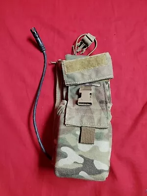 EFB Power Tactical Military Multicam Radio Pouch USGI MOLLE With Radio Charger • $60