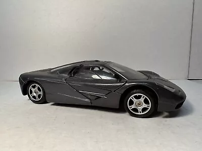 Maisto 1993 McLaren F1 Dark Gray 1:18 Diecast Car (wrong Rear Tires) • $15