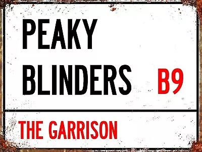£3.99 • Buy Peaky Blinders Retro Metal Tin Sign Pub/ Bar / Man Cave / Garage / Shed Gift 