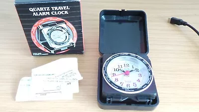 BP100: Vintage SS Canberra Travel Alarm Clock Dateline Outer Dial - Memorabilia • £15