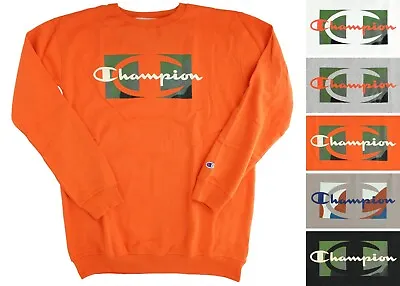 Champion Men's Sweatshirt Big & Tall Graphic Jersey Brushed Fleece Athleticwear  • $29.99