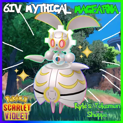 ✨ 6iv Magearna ✨ Pokemon Scarlet And Violet Ev'd 🚀 Fast Trade 🚀 Mythical • $2.99