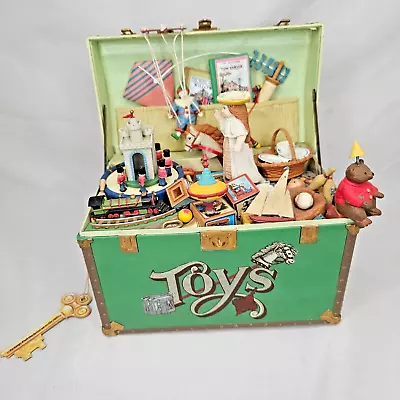 Vintage Enesco 1986 Animated Music Box  Toy Symphony  Toybox PLEASE READ • $25
