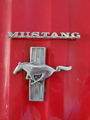 Lot Of Vintage 60s OEM Ford MUSTANG Emblem Badges • $49