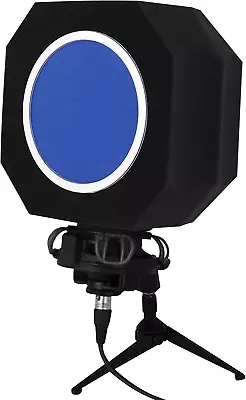 Professional Microphone Isolation Shield With Pop FilterReflection Filter For R • $50.87