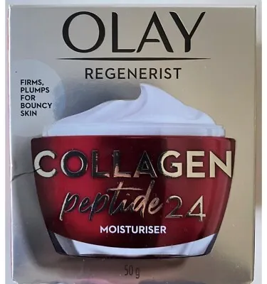 $28.95 • Buy Olay Regenerist Collagen Peptide 24 Moisturising Cream - 50g. Freeship. Exp 2024