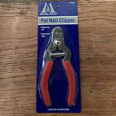 Pet Nail Clipper Millers Forge Red Handle • $10