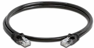 $2.40 • Buy 1m BLACK Network Cable Ethernet CAT6 UTP Gigabit LAN Patch Cord Lead Short CAT5e