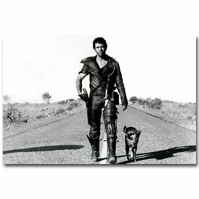 Mad Max Mel Gibson Classic Movie Poster HD Canvas Print 12  16  20  24  Sizes • $8.29