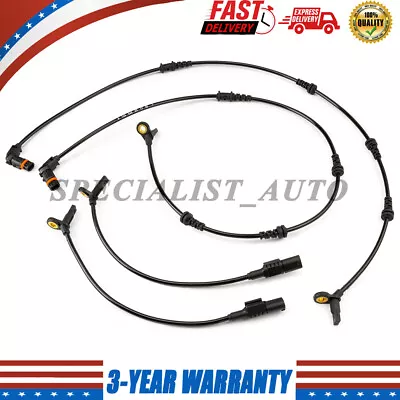 4PCS Front Rear ABS Wheel Speed Sensor For Mercedes GL320 GL350 GL450 GL550 NEW • $25.39