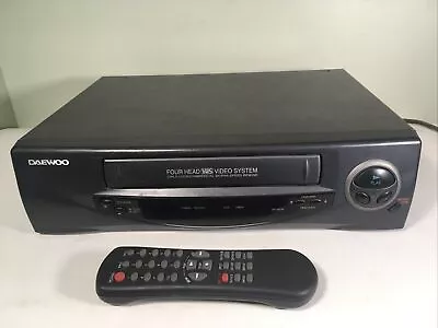 Daewoo DV-K47N Video Cassette Recorder Player VCR Works But Wont Eject W/Remote • $39.99